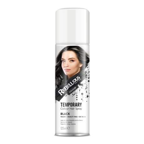 Juuksevärvi sprei 125ml must