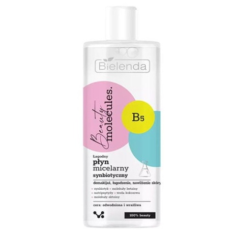 Bielenda Beauty Molecules õrn rahustav sünbiootiline mitsellaarvedelik 500ml