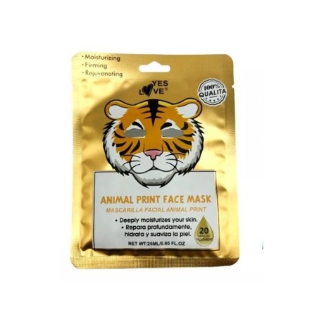 ANIMAL PRINT näomask (LÕVI)